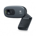 Logitech Webcam C270, 3MP, 1280 x 720 Pixeles, USB 2.0