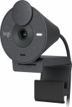 Logitech Webcam Brio 300, 2MP, 1920 x 1080 Pixeles, USB-C, Grafito