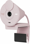 Logitech Webcam Brio 300, 2MP, 1920 x 1080 Pixeles, USB-C, Rosa