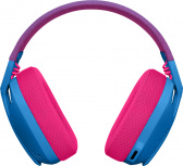 Logitech Audífonos Gamer G435 para PC/PS4/PS5, Inalámbrico, USB-A, Azul/Rosa - Imagen adicional 1