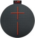 Logitech Bocina Portátil UE ROLL 2, Bluetooth, Inalámbrico, Negro/Naranja - Resistente al Agua