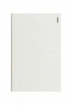 Lucek Placa Plana con Apagador BF01-B, 1 Interruptor, Blanco