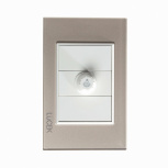 Lucek Placa Plana con Dimmer BP04-CDM, 250V, 15A, Dorado