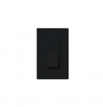 Lutron Interruptor Sencillo CA-1PS-BL-S, 1 VĆa, 15A, Negro