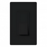 Lutron Apagador CA-3PS-BL-S, 3 Vías, 15A, Negro