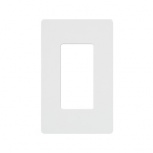 Lutron Tapa para Pared, 1 Puerto, Blanco