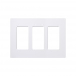 Lutron Tapa para Pared, 3 Puertos, Blanco