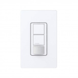 Lutron Interruptor de Luz Inteligente MSOPS6DDVWH, 2 Botones, Blanco
