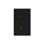 Lutron Interruptor de Luz Inteligente con Atenuador PD-10NXD-BL, Inalámbrico, 4 Botones, Negro