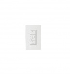 Lutron Interruptor de Luz Inteligente Caséta, Control de Velocidad de Ventilador, Blanco