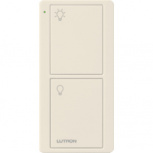Lutron Interruptor de Luz Inteligente PJ22BGLAL01, 2 Botones, RF, Crema