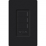 Lutron Teclado Inteligente Seetouch RRST-W3RL-MN, Inalámbrico, Negro