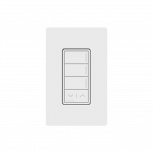 Lutron Interruptor de Luz Inteligente Sunnata, 3 Escenas, 2 Botones, Blanco