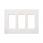 Lutron Caja para Pared SC-3-SW, 3 Puertos, 1 Pieza, Blanco