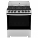 Mabe Estufa EI3020BAPS1, 6 Quemadores, Plata