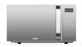 Mabe Horno de Microondas HMM15SJW, 1.5 Pies Cúbicos, 900W, 42 Litros, Plata