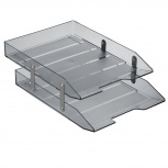 MAE Charola Articulable de 2 Niveles, Humo