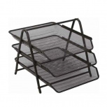 MAE Charola BM-3, 28 x 36.3 x 5.5cm, Negro