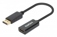 Manhattan Adaptador DisplayPort Macho - HDMI Hembra