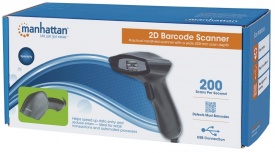 Manhattan 177603 Lector de Código de Barras Láser 2D - no incluye Base