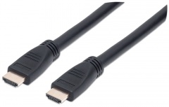 Manhattan Cable HDMI Macho - HDMI Macho, 4K, 60Hz, 10 Metros, Negro
