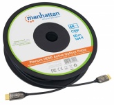 Manhattan Cable HDMI Plenum, HDMI Macho - HDMI Macho, 4K, 60Hz, 50 Metros, Negro