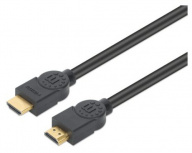 Manhattan Cable 356954 HDMI 2.0 Macho - HDMI Macho, 18 Gbit/s, 2 Metros