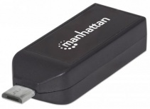 Manhattan Adaptador Micro USB con Lector de Tarjetas OTG imPORT Link 24 en 1, USB 2.0