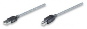 Manhattan Cable USB-A Macho - USB-B Macho, 11 Metros