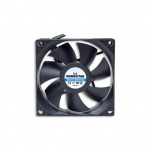 Ventilador Manhattan 700955, 80mm, 2500RPM, Negro
