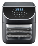 MasterChef Freidora de Aire MKAFO12T, 5.5 Litros, 1700W, 200 °C, Negro