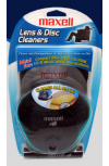 Maxell Limpiador de Lentes y Discos, Negro