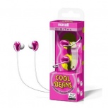 Maxell Audífonos Intrauriculares Cool Beans, Alámbrico, Rosa - Imagen adicional 1