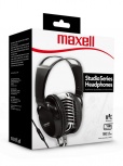 Maxell Audífonos ST-2000, Alámbrico, 1.8 Metros, 3.5mm, Negro