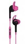 Maxell Audífonos Intrauriculares Pure Fitness, Alámbrico, Rosa