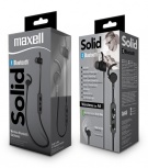 Maxell Audífonos Intrauriculares Solid, Inalámbrico, Bluetooth, Negro - Imagen adicional 1