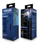 Maxell Audífonos Intrauriculares Solid, Inalámbrico, Bluetooth, Negro/Azul - Imagen adicional 1
