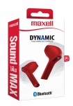 Maxell Audífonos Intrauriculares Deportivos con Micrófono DYNAMICS TWS EB-BT95, Inalámbrico, Bluetooth, USB, Rojo - Imagen adicional 1