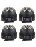 Megaluz Proyector de Luz Cosmos, Automático, RGB - 4 Piezas