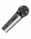 Megaluz Micrófono Dinámico Mini LM-33E, Alámbrico, XLR, Plata