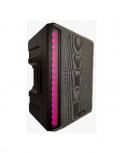 Megaluz Bafle SYNC 15, 15”, Bluetooth, Inalámbrico, 150W RMS, Negro