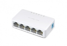 Switch Mercusys Fast Ethernet MS105, 5 Puertos 10/100Mbps, 1Gbit/s - No Administrable