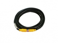 Meriva Technology Cable para Cámara CCTV, DIN 4 pin, 3 Metros, Negro