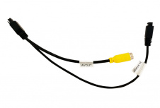 Meriva Technology Cable Extensor de Video y Audio, Conector R-WATCH, Negro