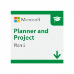 Planner and Project Plan 5 for Education Student, 1 Mes, Requiere Dominio Microsoft Educativo