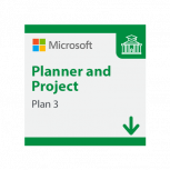Planner and Project Plan 3 for Education Faculty, 1 Año, Requiere Dominio Microsoft Educativo