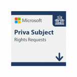 Priva Subject Rights Requests 1 Education Faculty, 1 Año, Requiere Dominio Microsoft Educativo 