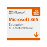 Microsoft 365 Education 10 TB Additional Storage Education Faculty, 1 Mes, Requiere Dominio Microsoft Educativo 