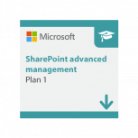SharePoint Advanced Management Plan 1 Education Student, 3 Años, Requiere Dominio Microsoft Educativo 