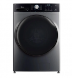 Midea Lavadora de Carga Frontal Titan Wash, 21kg Lavado, Gris